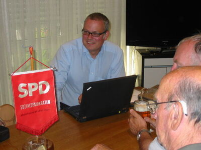 Oliver Reken bei seinem Vortrag