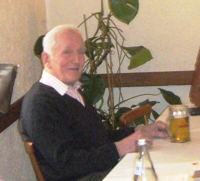 Wilhelm Hausner † im März 2007 bei der AG SPD 60plus